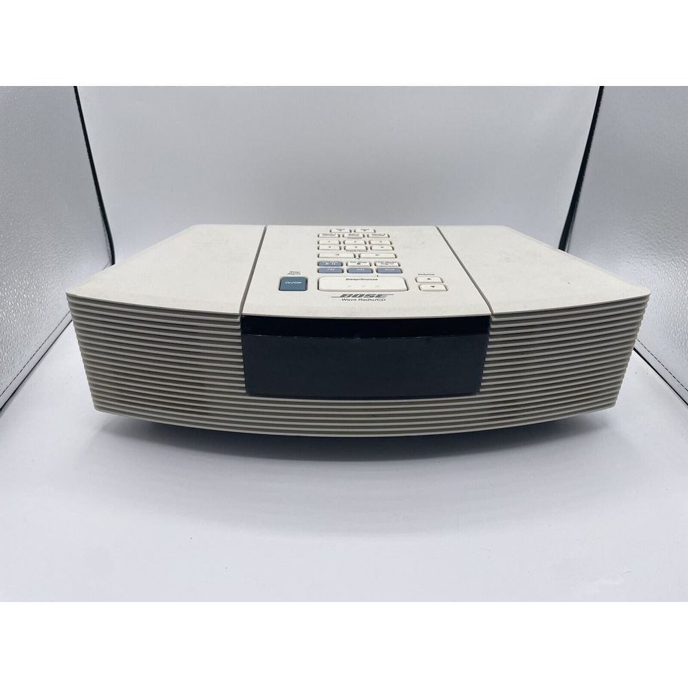 Bose Wave AWRC-1P Stereo CD Player and Radio (no Remote) - White TESTED WORKING